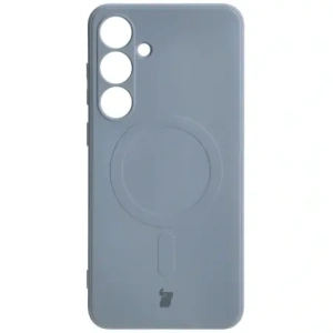 Kup Etui Bizon Case Silicone Magnetic Sq do Samsung Galaxy S24 Plus szare - BIZ4686 - {ean13} - Sklep Home Screen
