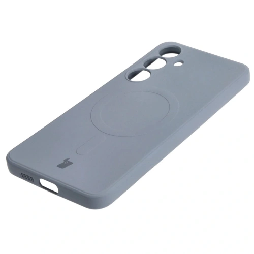 Buy Bizon Case Silicone Magnetic Sq Samsung Galaxy S24 Plus grey - BIZ4686 - {ean13} - Home Screen Store Europe