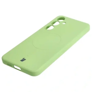 Kup Etui Bizon Case Silicone Magnetic Sq do Samsung Galaxy S24 Plus jasnozielone - BIZ4689 - {ean13} - Sklep Home Screen