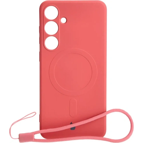 Kup Etui Bizon Case Silicone Magnetic Sq do Samsung Galaxy S24 Plus špinavě růžová - BIZ5263 - {ean13} - Sklep Home Screen
