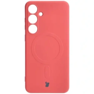 Kup Etui Bizon Case Silicone Magnetic Sq do Samsung Galaxy S24 Plus brudny róż - BIZ5263 - {ean13} - Sklep Home Screen