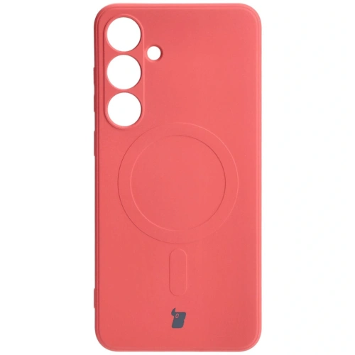 Kup Etui Bizon Case Silicone Magnetic Sq do Samsung Galaxy S24 Plus špinavě růžová - BIZ5263 - {ean13} - Sklep Home Screen
