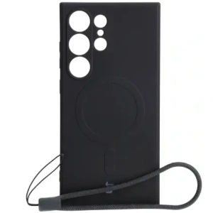 Kup Bizon Case Silikon Magnetic Sq Samsung Galaxy S24 Ultra schwarz - BIZ5264 - {ean13} - Sklep Home Screen