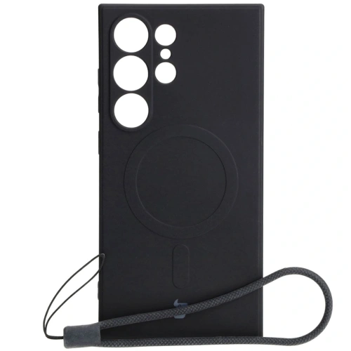 Buy Bizon Case Silicone Magnetic Sq Samsung Galaxy S24 Ultra black - BIZ5264 - {ean13} - Home Screen Store Europe