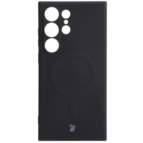 Buy Bizon Case Silicone Magnetic Sq Samsung Galaxy S24 Ultra black - BIZ5264 - {ean13} - Home Screen Store Europe