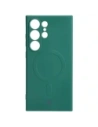 Buy Bizon Case Silicone Magnetic Sq Samsung Galaxy S24 Ultra dark green - BIZ5265 - {ean13} - Home Screen Store Europe