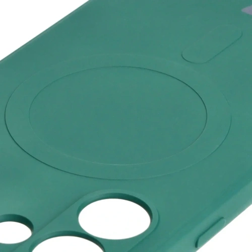 Buy Bizon Case Silicone Magnetic Sq Samsung Galaxy S24 Ultra dark green - BIZ5265 - {ean13} - Home Screen Store Europe