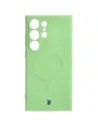 Buy Bizon Case Silicone Magnetic Sq Samsung Galaxy S24 Ultra light green - BIZ5267 - {ean13} - Home Screen Store Europe