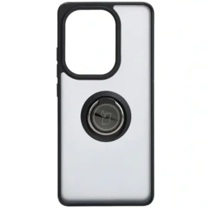 Kup Bizon Case Hybrid Ring Xiaomi Poco M6 Pro 4G / Xiaomi Redmi Note 13 Pro 4G rauchig mit einem schwarzen Rahmen - BIZ4699 - {ean13} - Sklep Home Screen