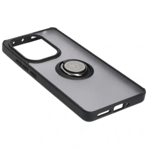 Kup Bizon Case Hybrid Ring Xiaomi Poco M6 Pro 4G / Xiaomi Redmi Note 13 Pro 4G rauchig mit einem schwarzen Rahmen - BIZ4699 - {ean13} - Sklep Home Screen