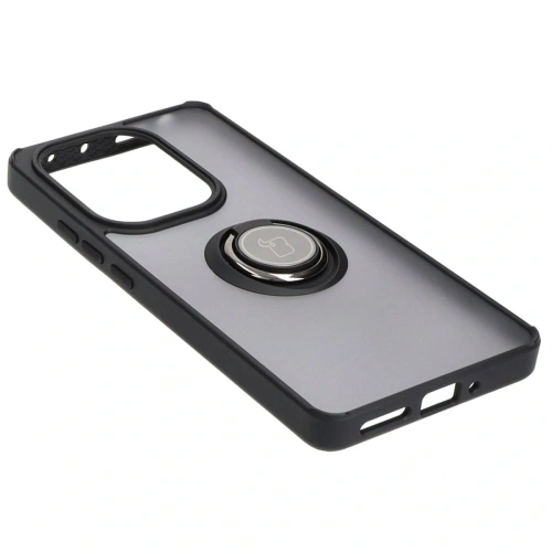 Kup Etui s úchytem na prst Bizon Case Hybrid Ring do Xiaomi Poco M6 Pro 4G / Xiaomi Redmi Note 13 Pro 4G kouřové s černým rámečkem - BIZ4699 - {ean13} - Sklep Home Screen