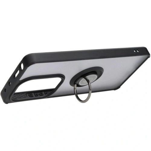 Kup Etui s úchytem na prst Bizon Case Hybrid Ring do Xiaomi Poco M6 Pro 4G / Xiaomi Redmi Note 13 Pro 4G kouřové s černým rámečkem - BIZ4699 - {ean13} - Sklep Home Screen