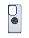 Kup Etui z uchwytem na palec Bizon Case Hybrid Ring do Xiaomi Poco M6 Pro 4G / Xiaomi Redmi Note 13 Pro 4G / LTE / 14S przydymione z granatową ramką - BIZ4700 - {ean13} - Sklep Home Screen