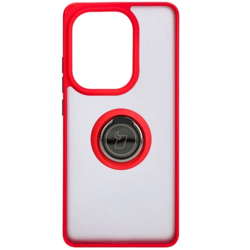 Kup Bizon Case Hybrid Ring Xiaomi Poco M6 Pro 4G / Xiaomi Redmi Note 13 Pro 4G füstös piros kerettel - BIZ5273 - {ean13} - Sklep Home Screen