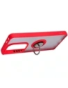 Kup Etui s úchopem na prst Bizon Case Hybrid Ring do Xiaomi Poco M6 Pro 4G / Xiaomi Redmi Note 13 Pro 4G kouřové s červeným rámem - BIZ5273 - {ean13} - Sklep Home Screen