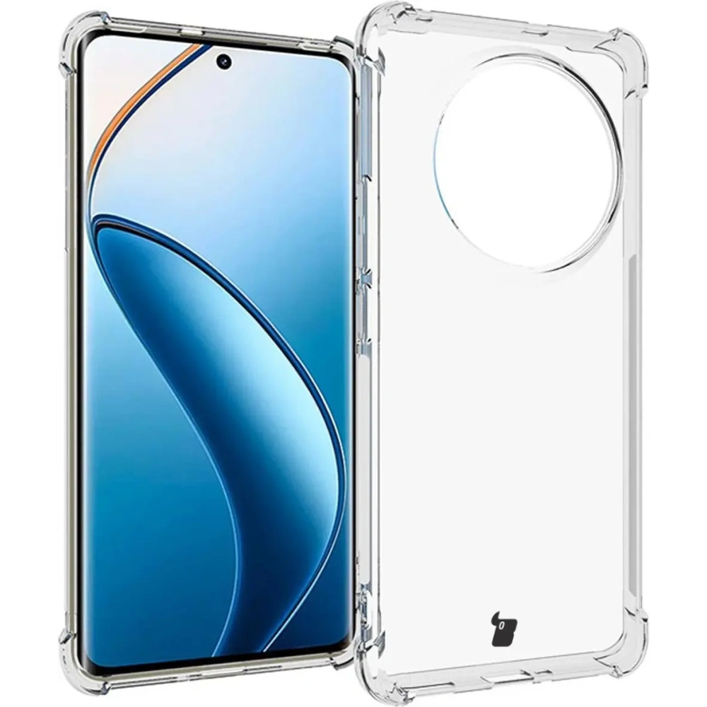 Etui Bizon Case Salpa do Realme 12 Pro/12 Pro+ przezroczyste
