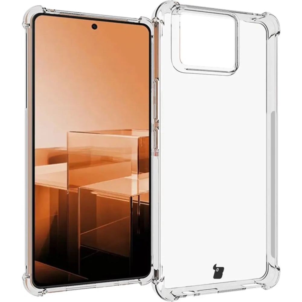 Etui Bizon Case Salpa do Asus Zenfone 11 Ultra przezroczyste