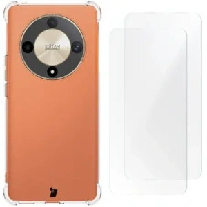 Kup Bizon Case Clear Pack carcasă + 2x folie de protecție pentru ecran Honor Magic6 Lite transparentă - BIZ4708 - {ean13} - Sklep Home Screen