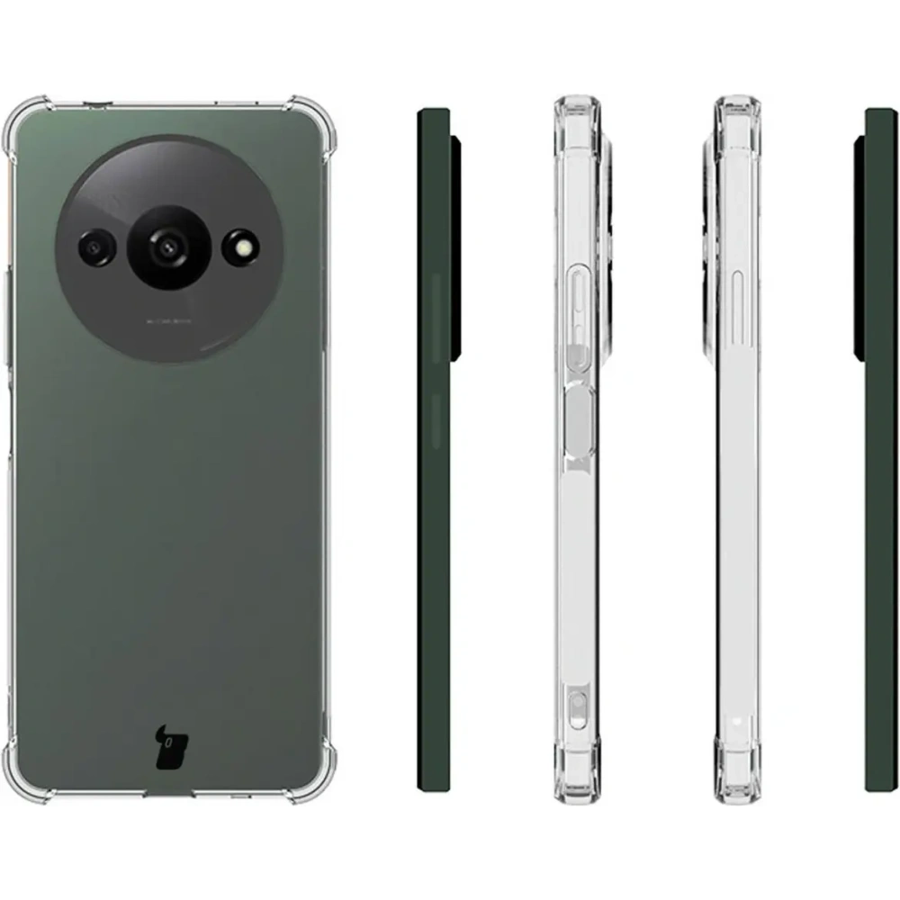 Etui Bizon Case Salpa do Xiaomi Redmi A3 4G przezroczyste