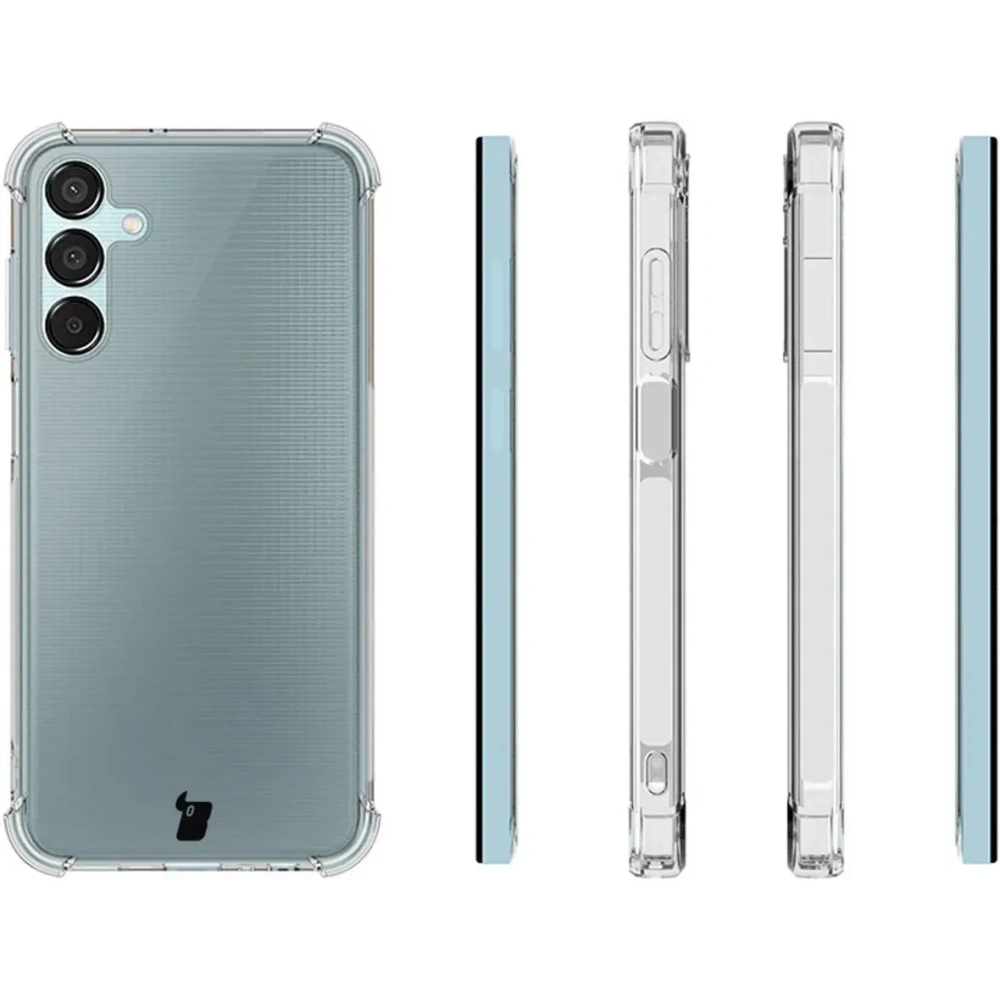 Etui Bizon Case Salpa do Samsung Galaxy M15 5G przezroczyste