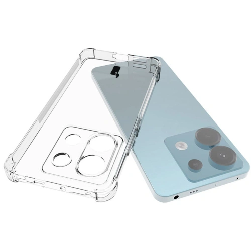 Kup Caz Bizon Case Clear Pack + 2x sticlă de ecran Xiaomi Poco X6 / Redmi Note 13 Pro 5G transparent - BIZ5286 - {ean13} - Sklep Home Screen