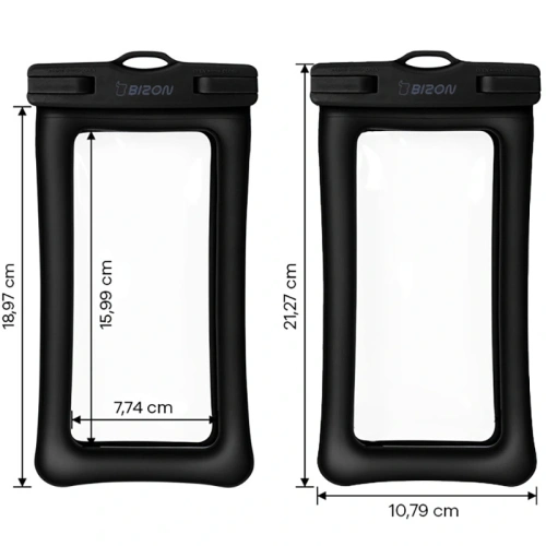 Kup Etui wodoszczelne Bizon Case Hydrofloat czarne - BIZ5287 - {ean13} - Sklep Home Screen