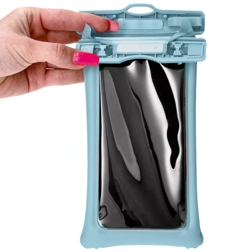 Kup Etui wodoszczelne Bizon Case Hydrofloat jasnoniebieskie - BIZ4717 - {ean13} - Sklep Home Screen