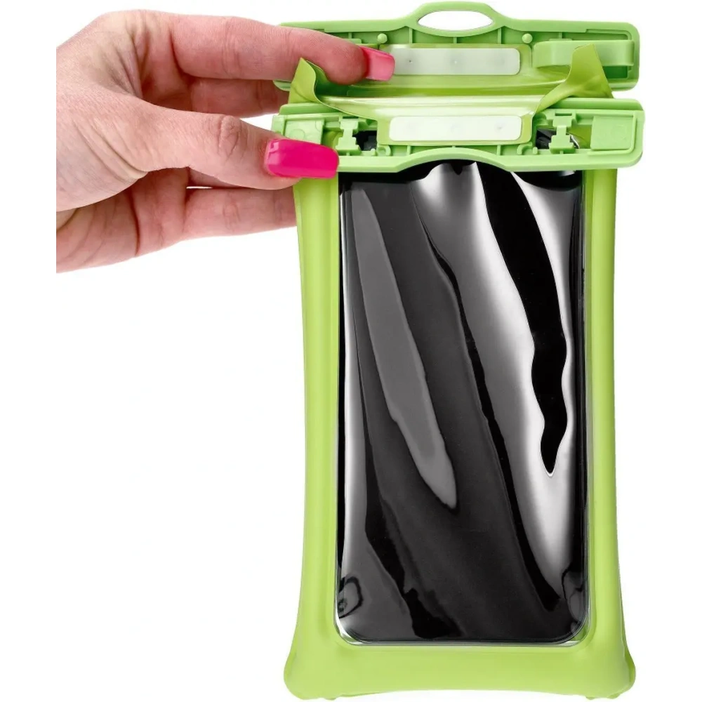 Etui wodoszczelne Bizon Case Hydrofloat zielone