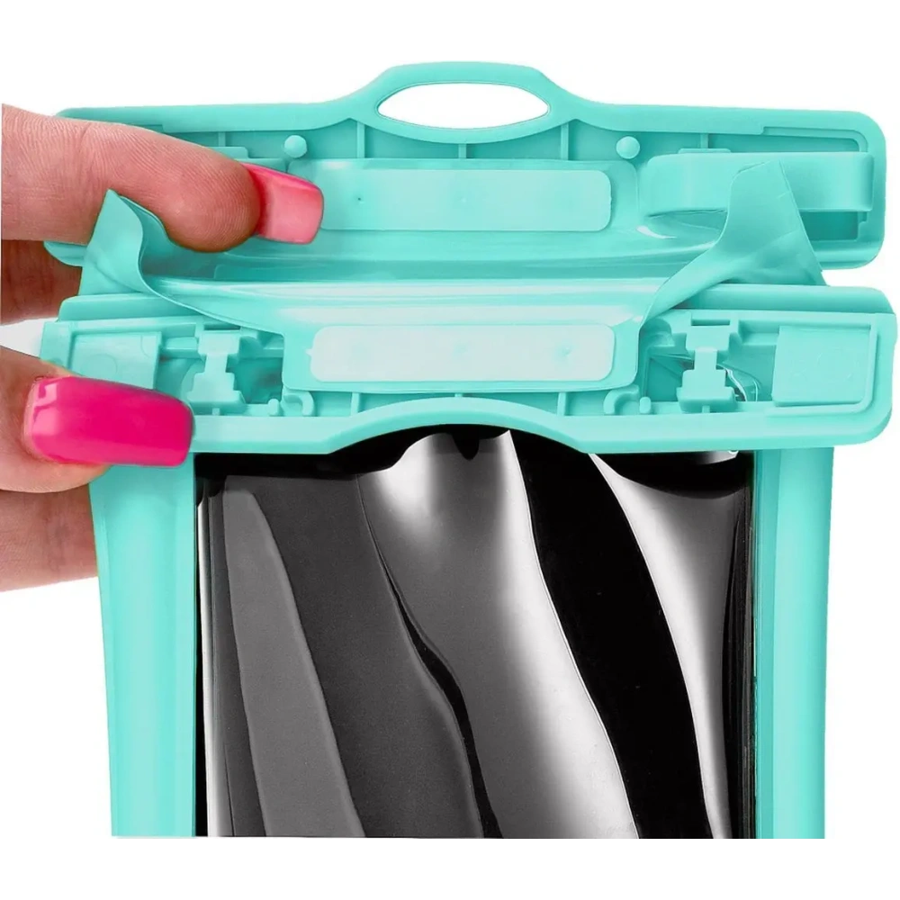 Etui wodoszczelne Bizon Case Hydrofloat miętowe