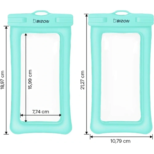 Kup Etui wodoszczelne Bizon Case Hydrofloat miętowe - BIZ4719 - {ean13} - Sklep Home Screen