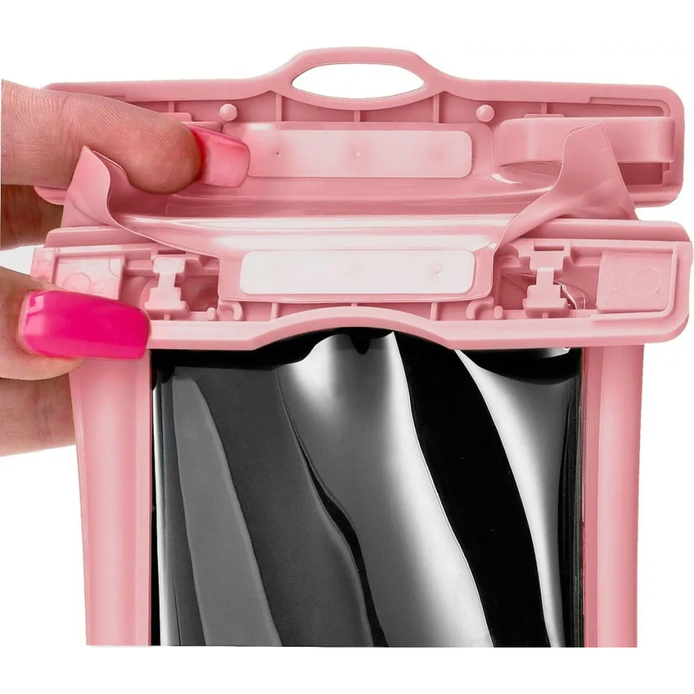 Etui wodoszczelne Bizon Case Hydrofloat różowe