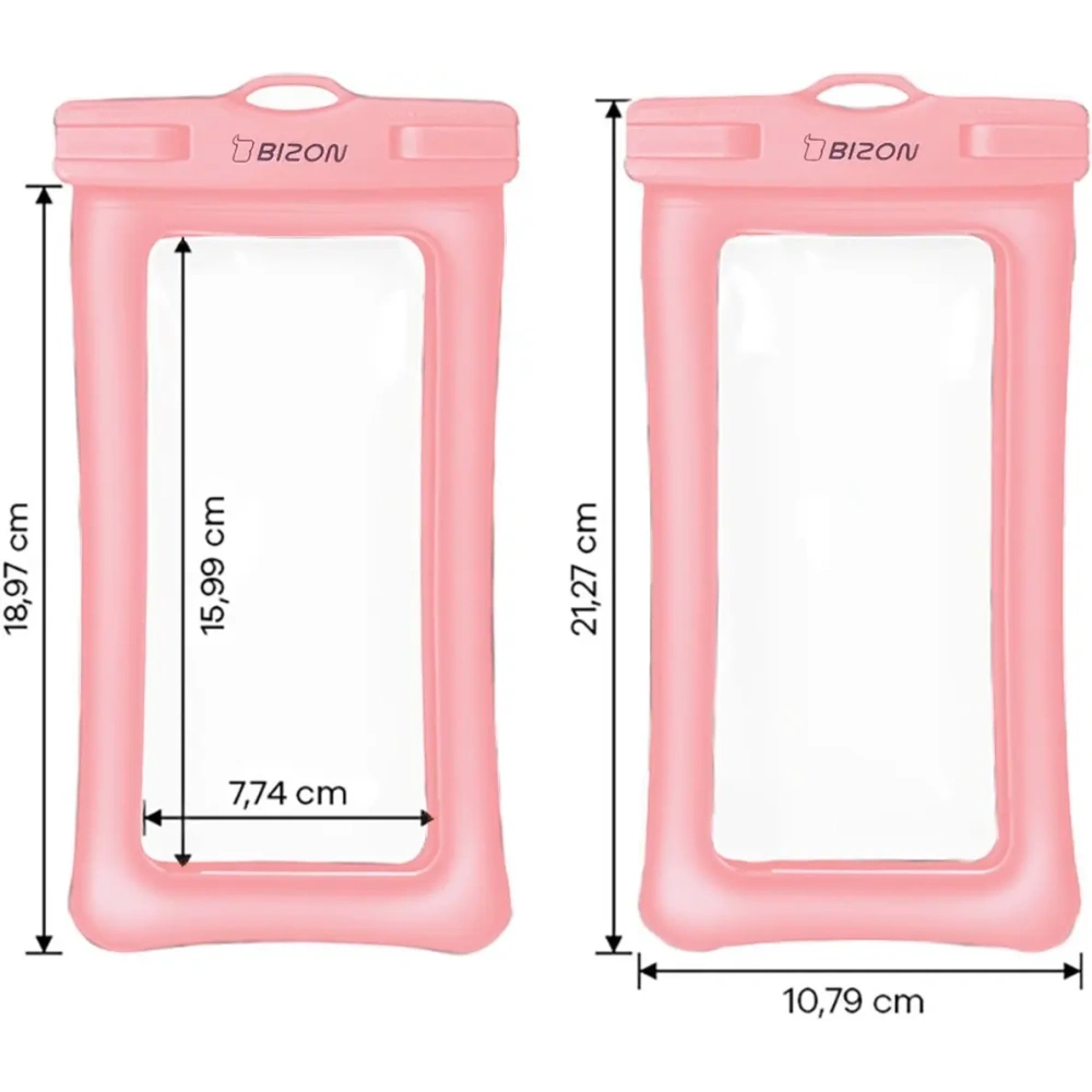 Etui wodoszczelne Bizon Case Hydrofloat różowe