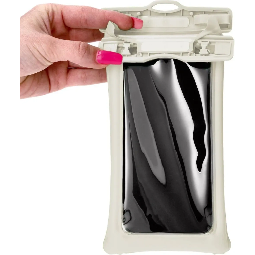 Etui wodoszczelne Bizon Case Hydrofloat ecru