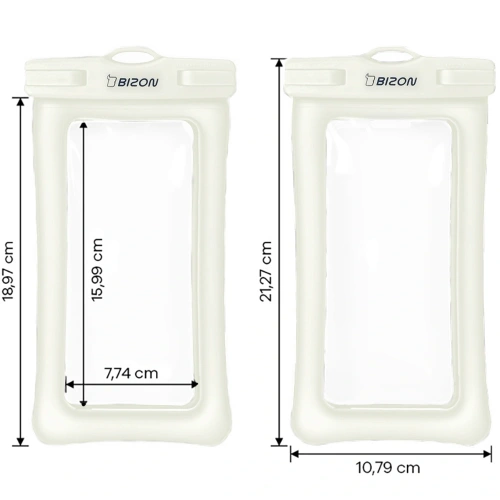 Kup Etui wodoszczelne Bizon Case Hydrofloat ecru - BIZ5292 - {ean13} - Sklep Home Screen