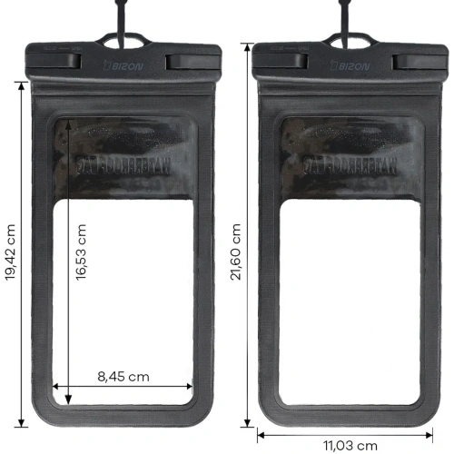 Kup Bizon Case Hydrowrap negru [2 PACK] - BIZ4722 - {ean13} - Sklep Home Screen