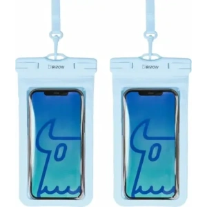 Kup Etui wodoszczelne Bizon Case Hydrowrap [2 PACK] jasnoniebieskie - BIZ4723 - {ean13} - Sklep Home Screen