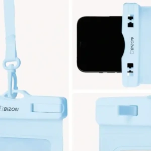 Kup Etui wodoszczelné Bizon Case Hydrowrap [2 PACK] světle modré - BIZ4723 - {ean13} - Sklep Home Screen