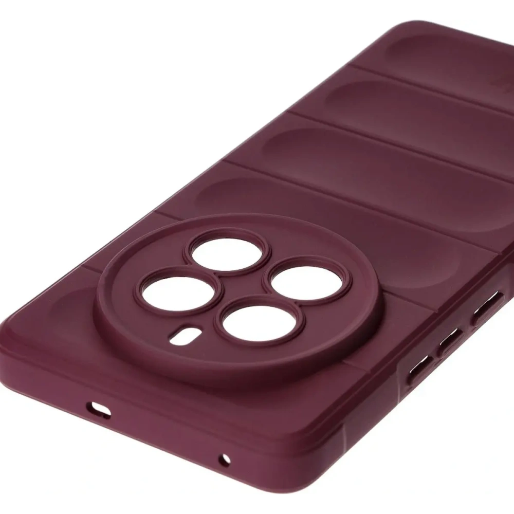 Pancerne etui Bizon Case Tur do Realme 12 Pro / 12 Pro+ ciemnofioletowe