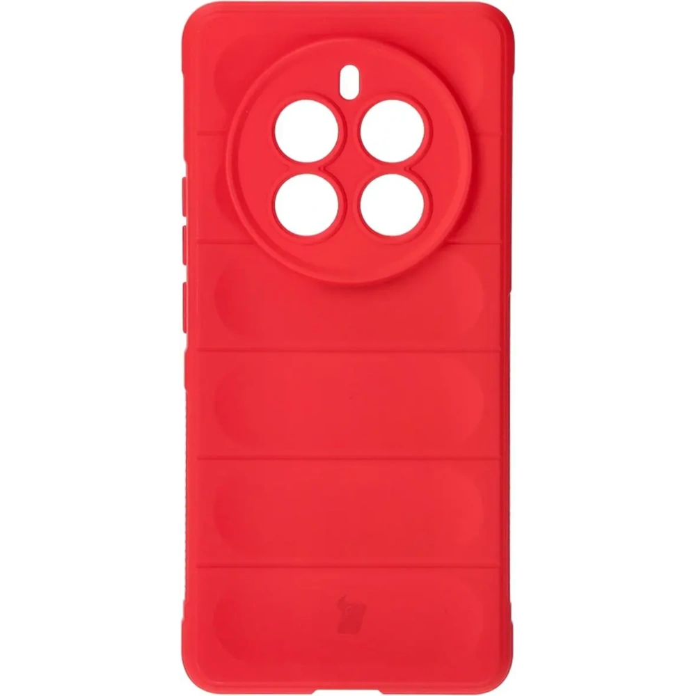 Pancerne etui Bizon Case Tur do Realme 12 Pro / 12 Pro+ czerwone