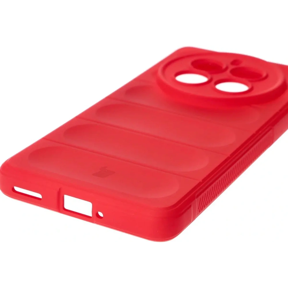 Pancerne etui Bizon Case Tur do Realme 12 Pro / 12 Pro+ czerwone