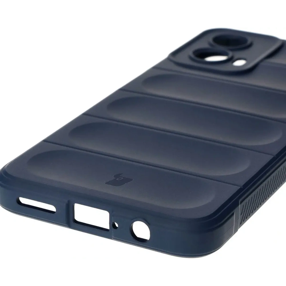 Pancerne etui Bizon Case Tur do Motorola Moto G34 5G granatowe