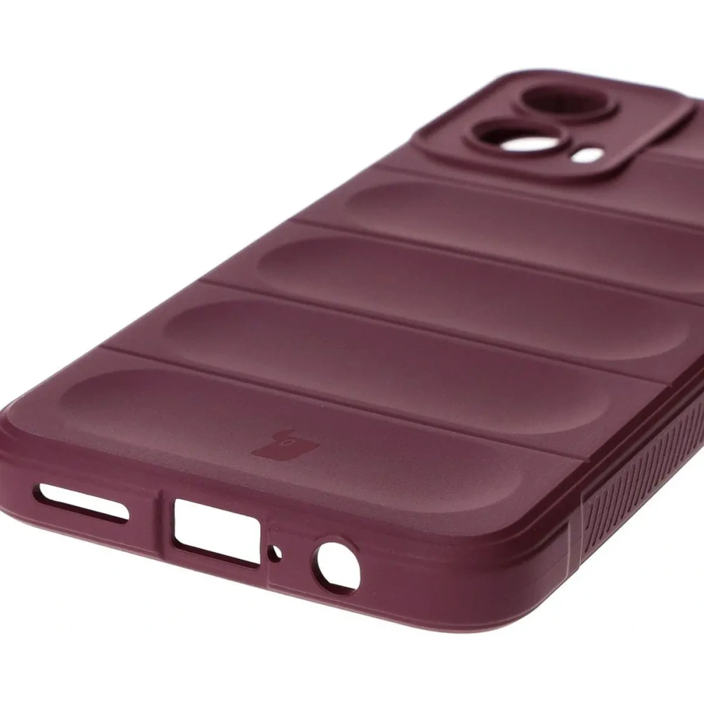 Pancerne etui Bizon Case Tur do Motorola Moto G34 5G ciemnofioletowe
