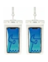 Etui vodotěsné Bizon Case Hydrowrap [2 PACK] ecru