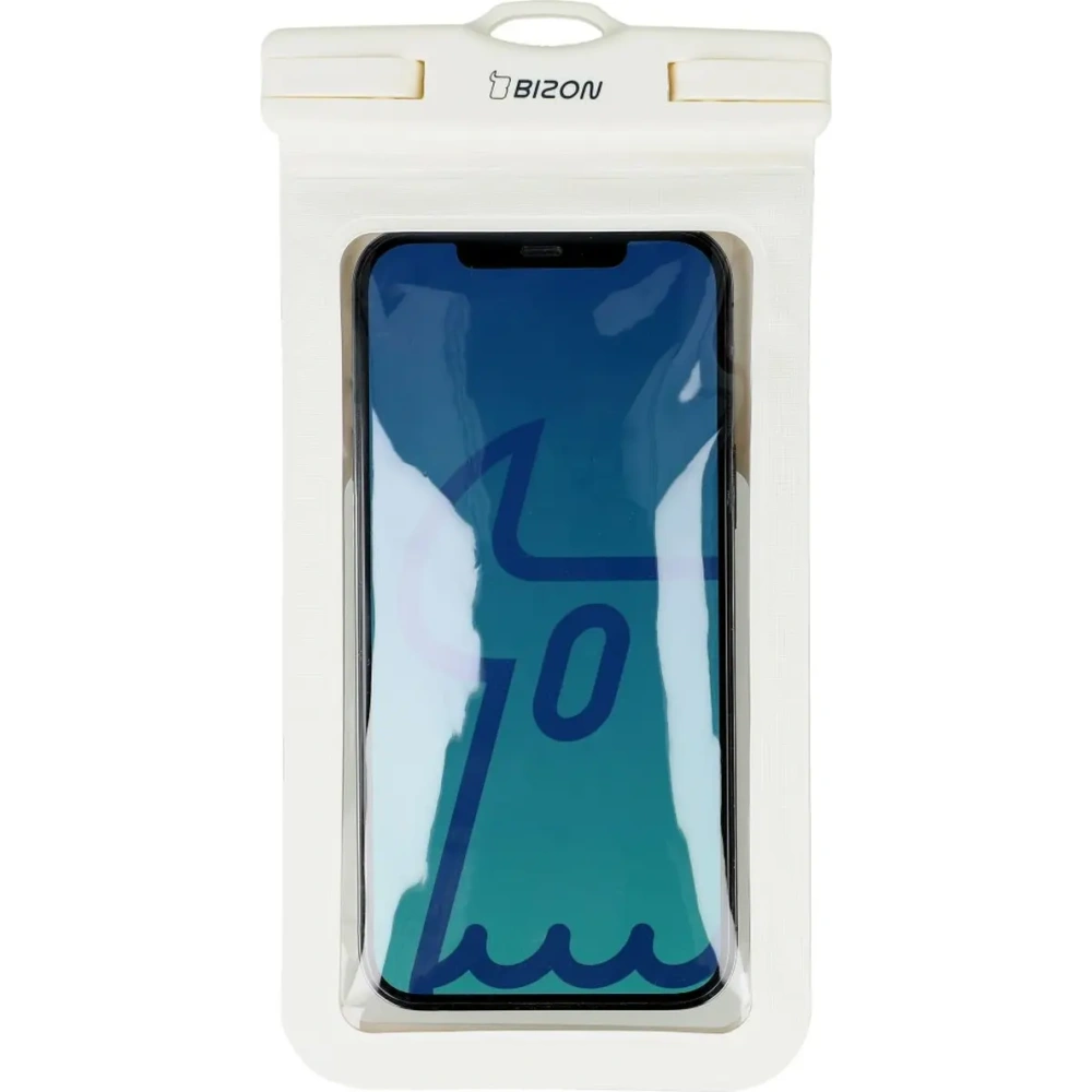Etui wodoszczelne Bizon Case Hydrowrap [2 PACK] ecru