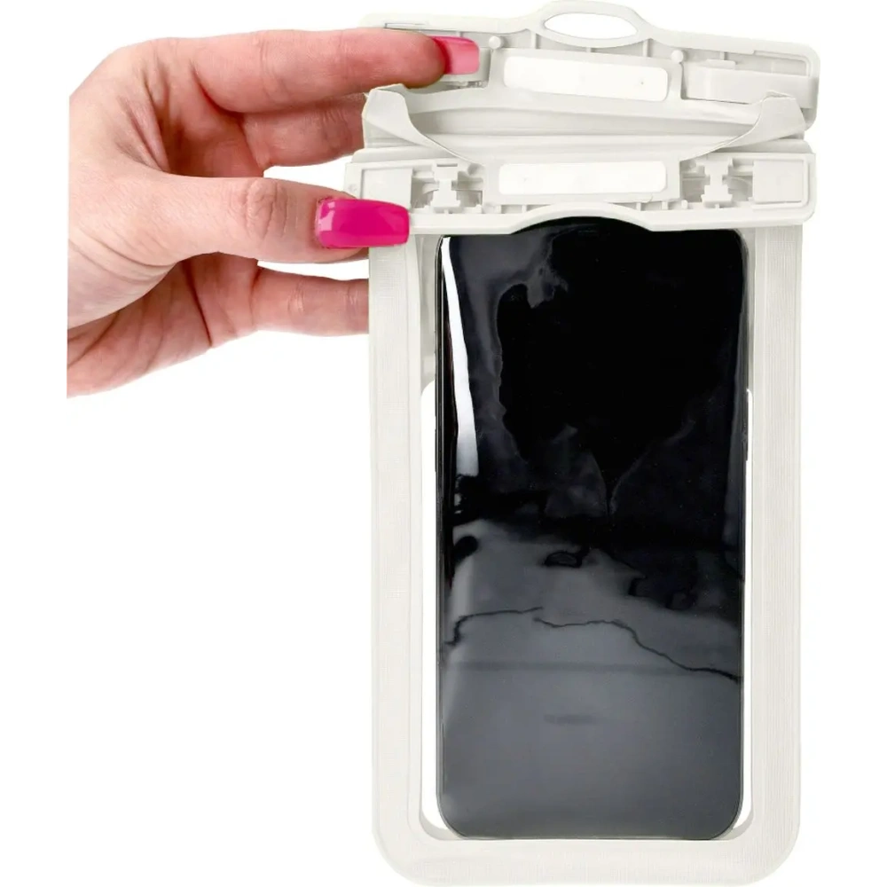 Etui wodoszczelne Bizon Case Hydrowrap [2 PACK] ecru