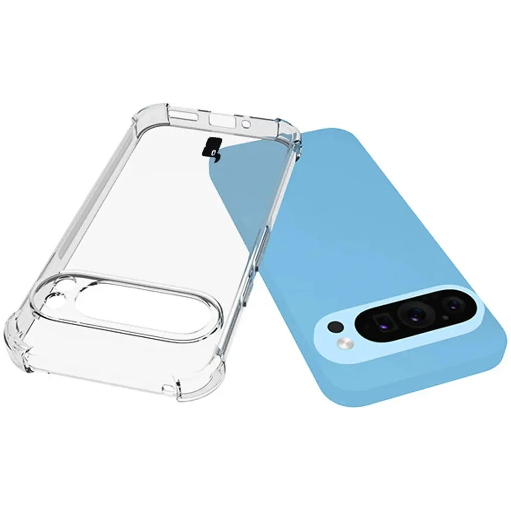 Etui Bizon Case Salpa do Pixel 9 / 9 Pro przezroczyste