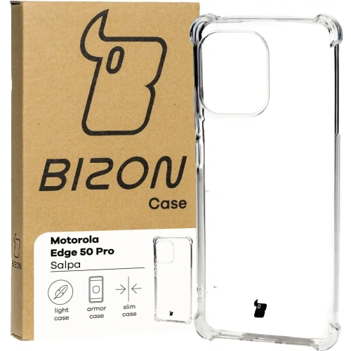 Kup Elastyczne etui Bizon Case Salpa do Motorola Edge 50 Pro przezroczyste - BIZ5313 - {ean13} - Sklep Home Screen