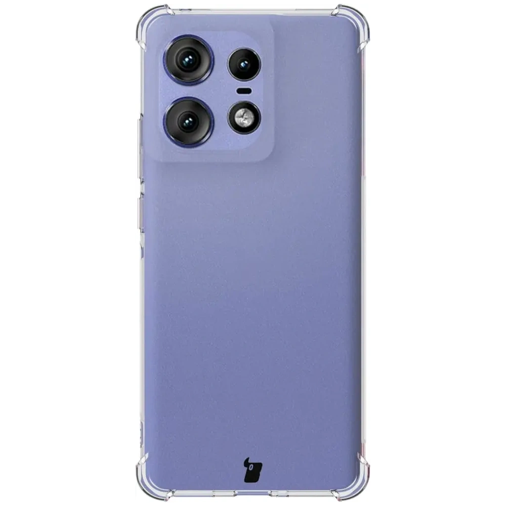 Elastyczne etui Bizon Case Salpa do Motorola Edge 50 Pro przezroczyste