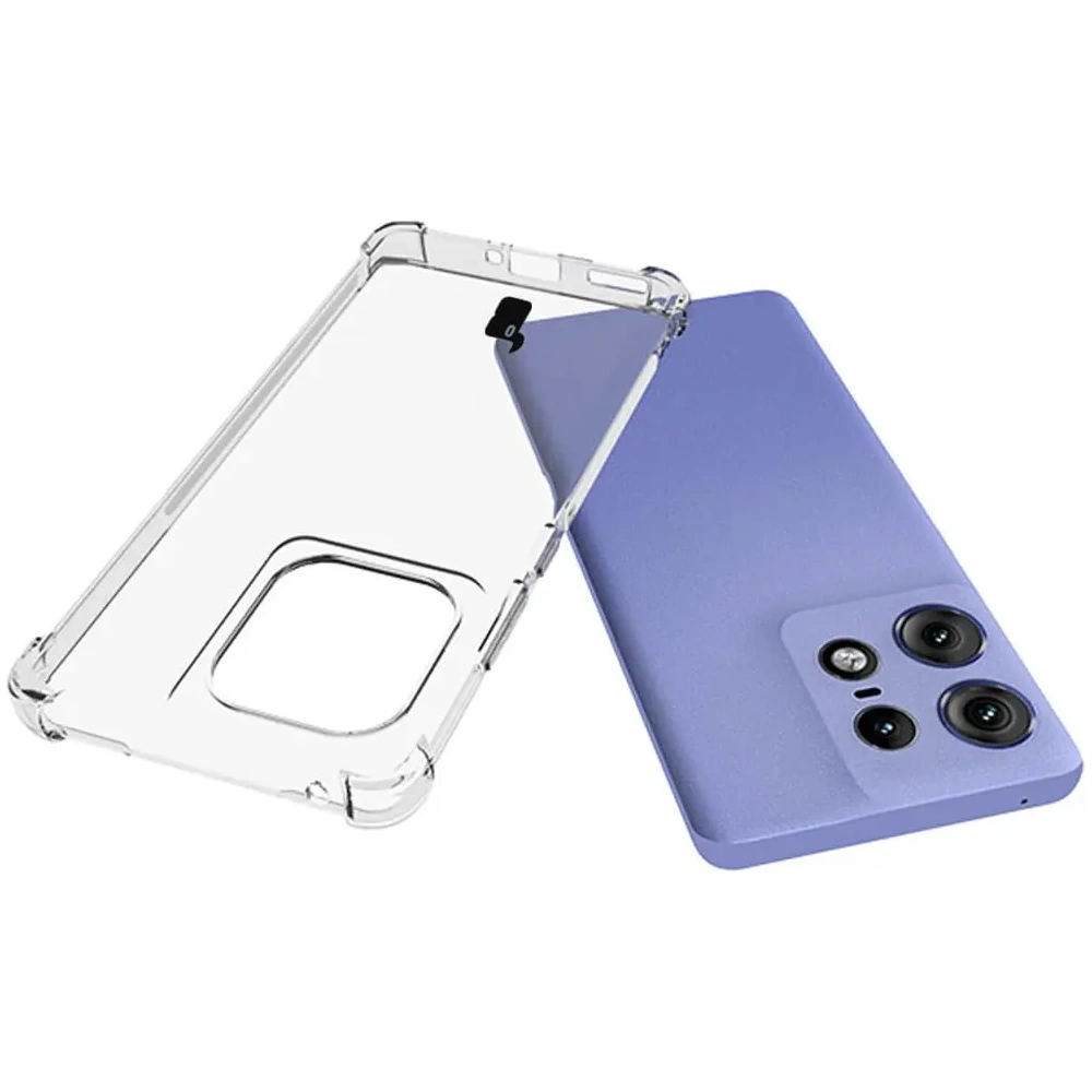 Elastyczne etui Bizon Case Salpa do Motorola Edge 50 Pro przezroczyste