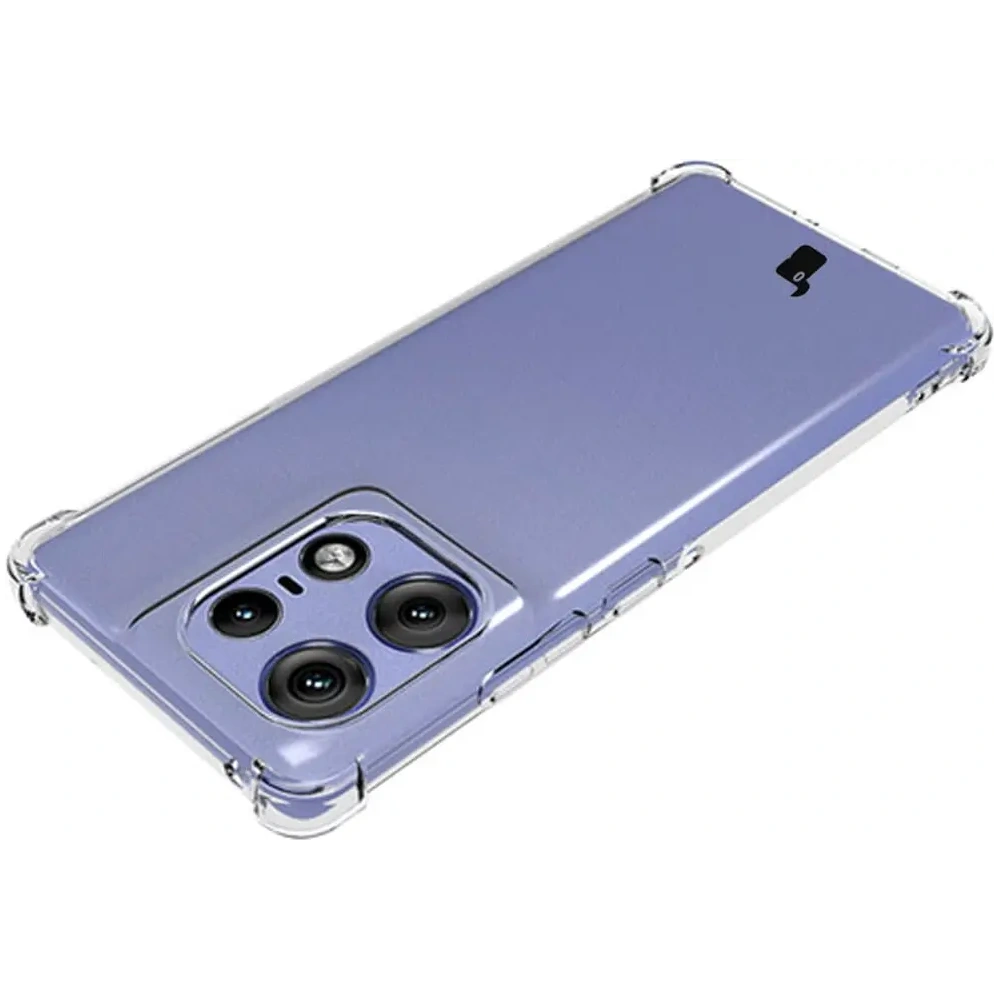 Elastyczne etui Bizon Case Salpa do Motorola Edge 50 Pro przezroczyste